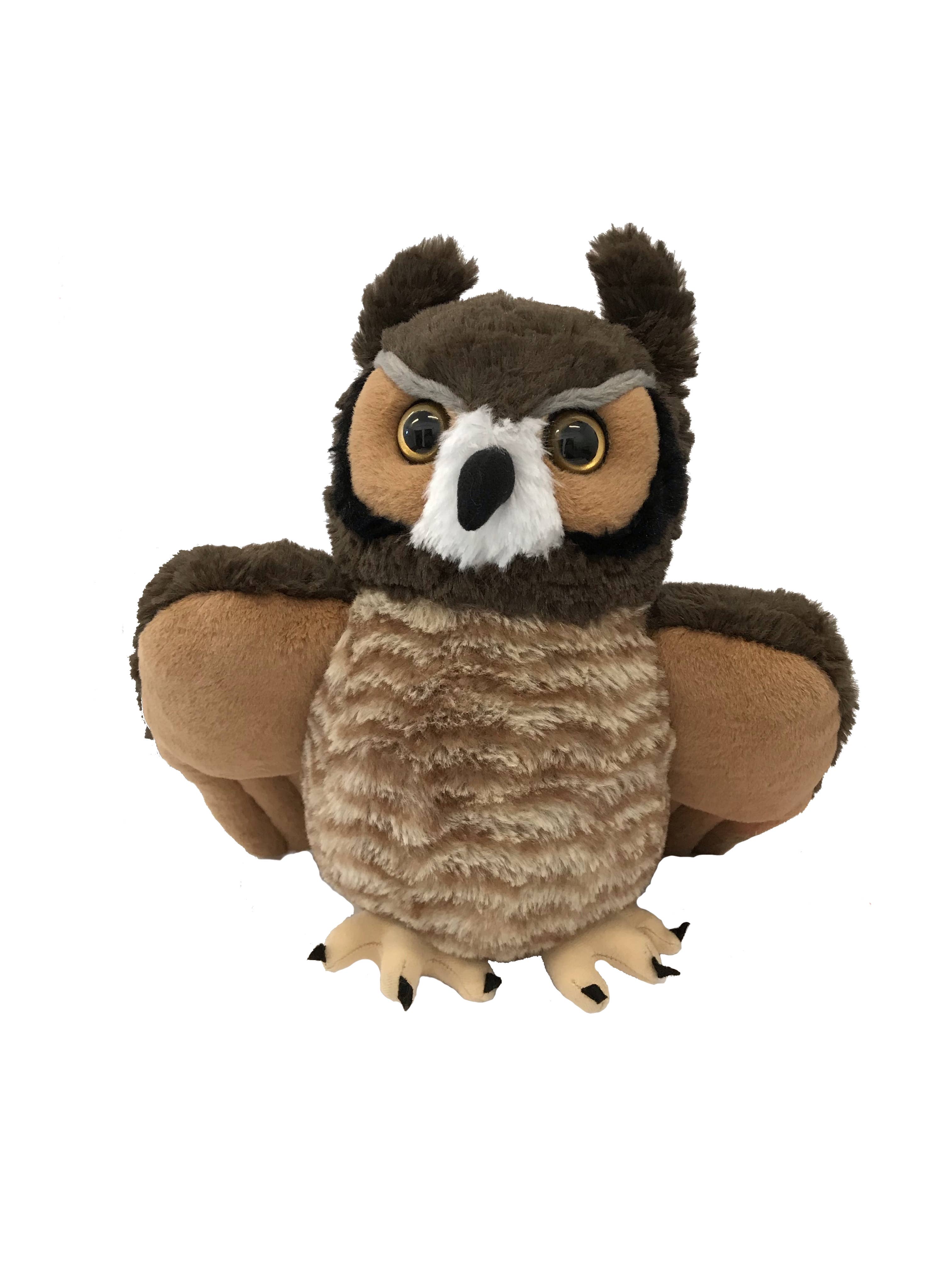 CK Great Horned Owl Stuffed Animal - 12" CK Great Horned Owl Stuffed Animal - 12"