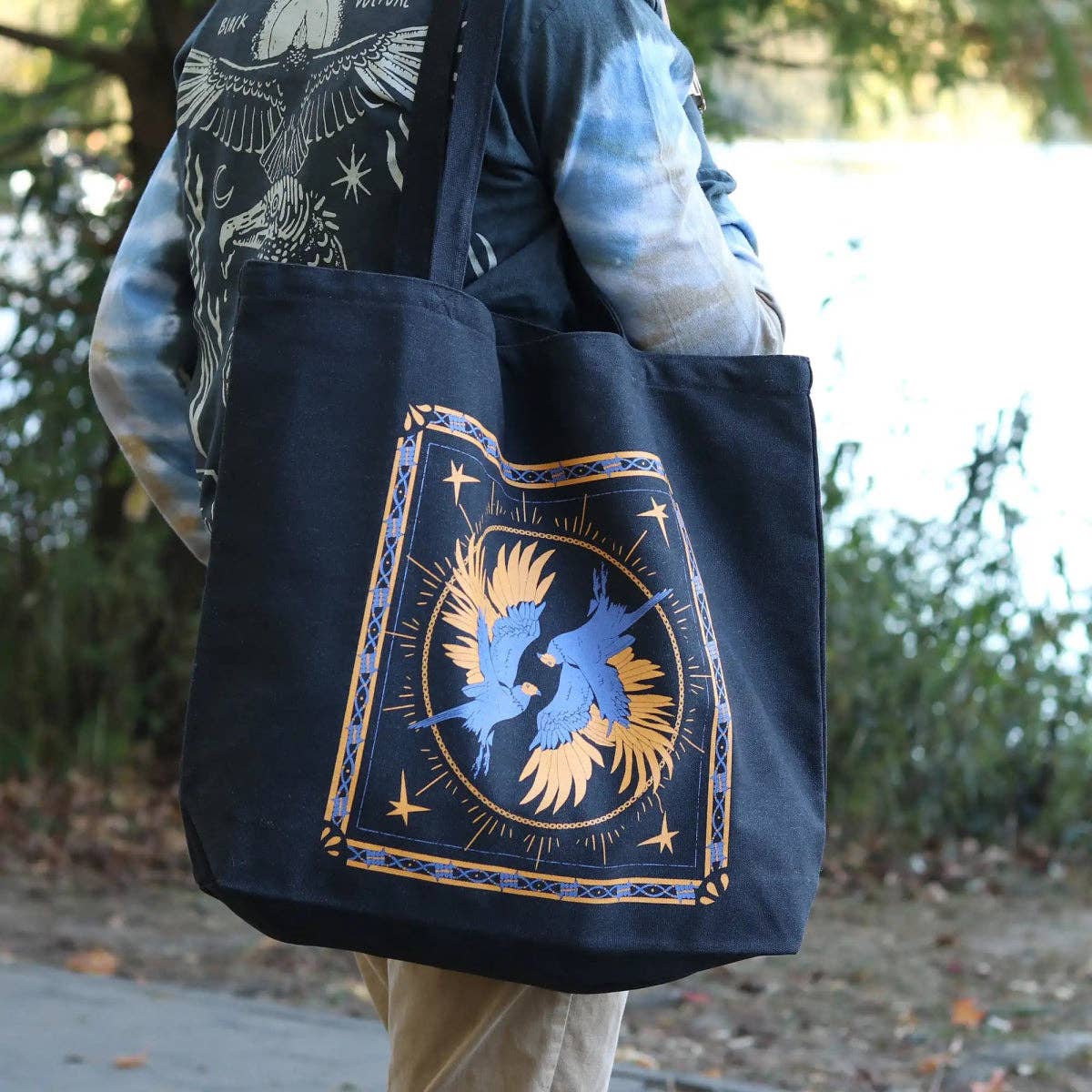 Turkey Vulture Jumbo Tote Bag by Bird Collective Turkey Vulture Jumbo Tote Bag by Bird Collective