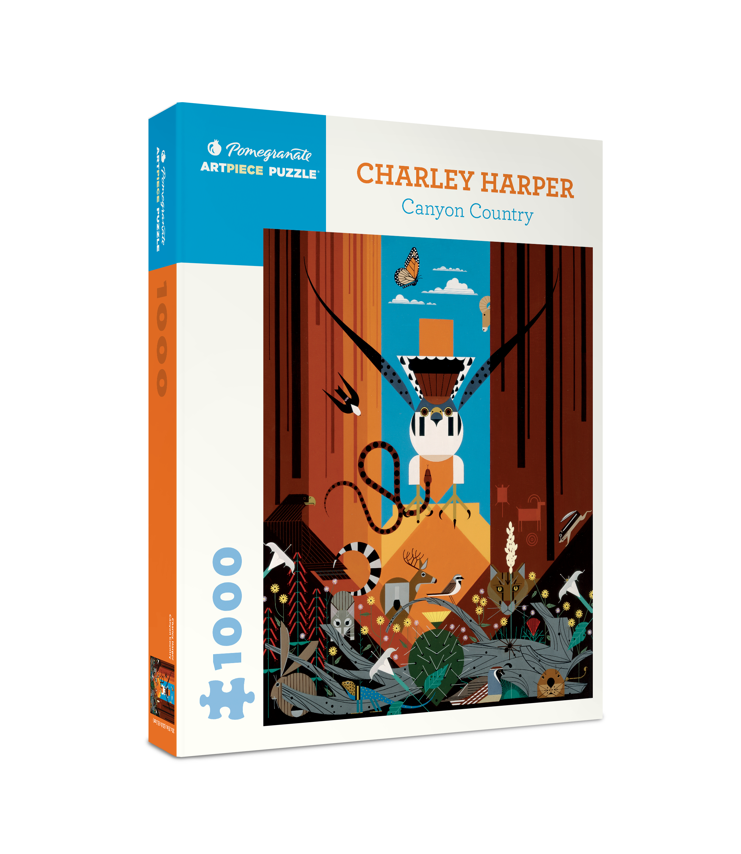 Charley Harper: Canyon Country 1000-Piece Jigsaw Puzzle