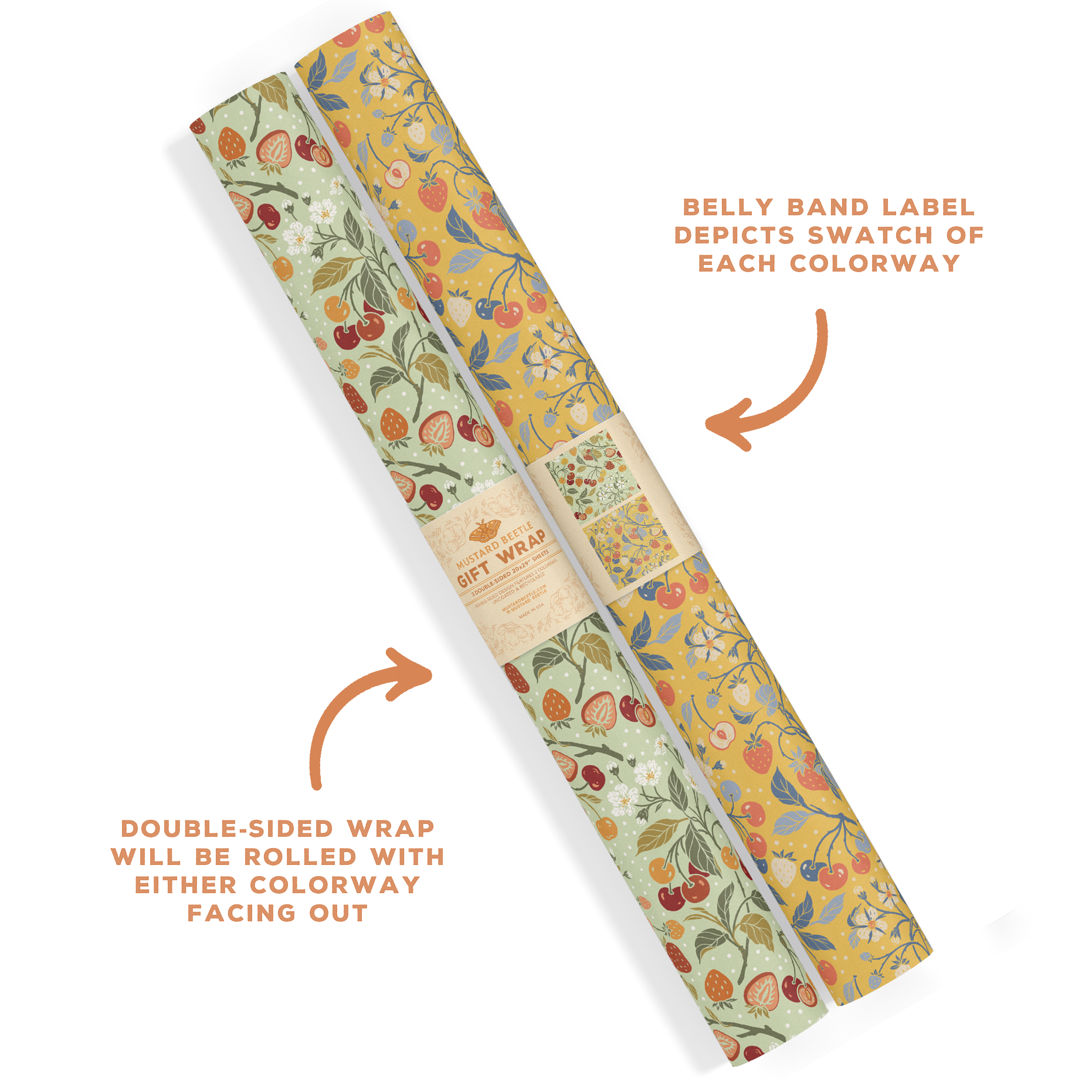 Wrapping Paper: Strawberries