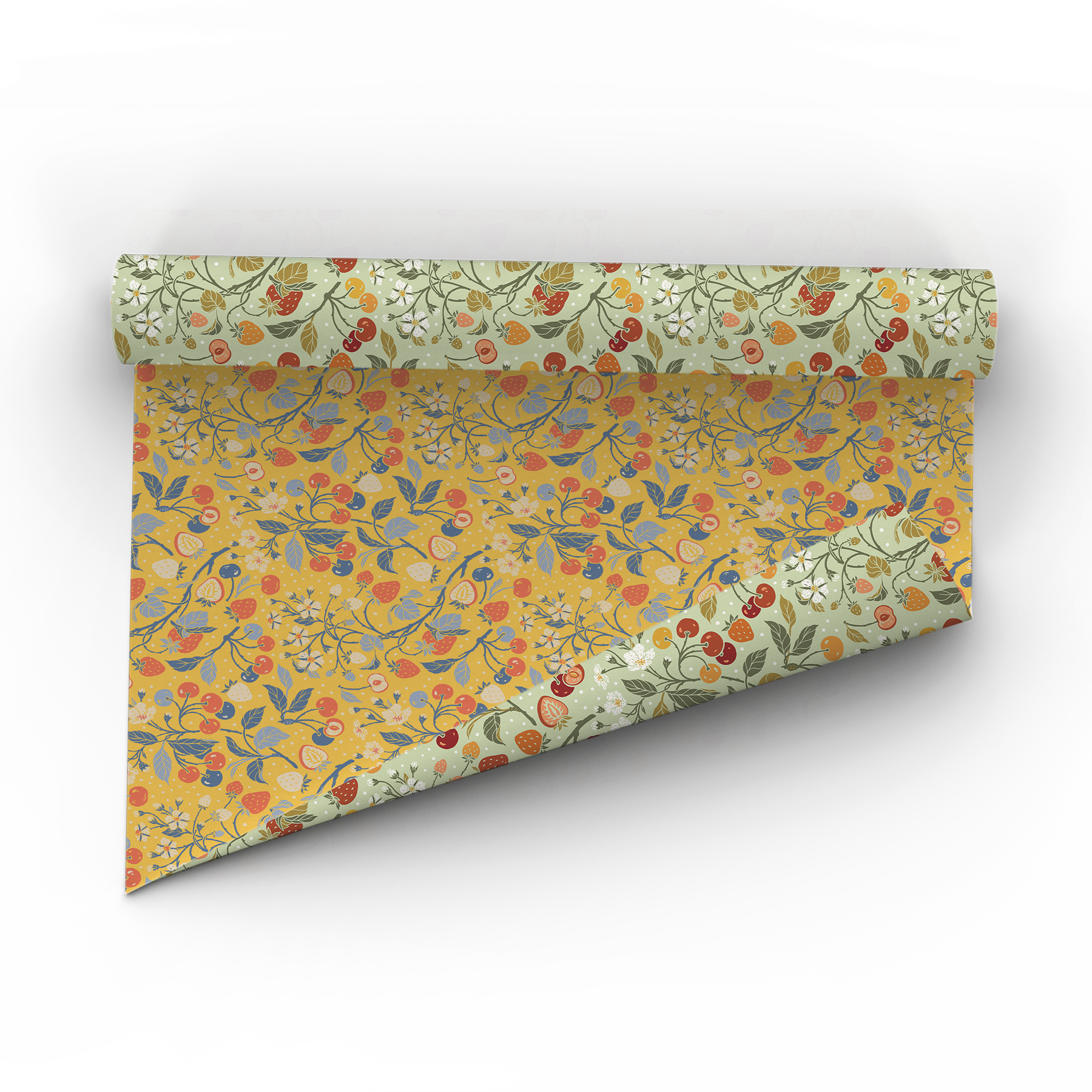 Wrapping Paper: Strawberries