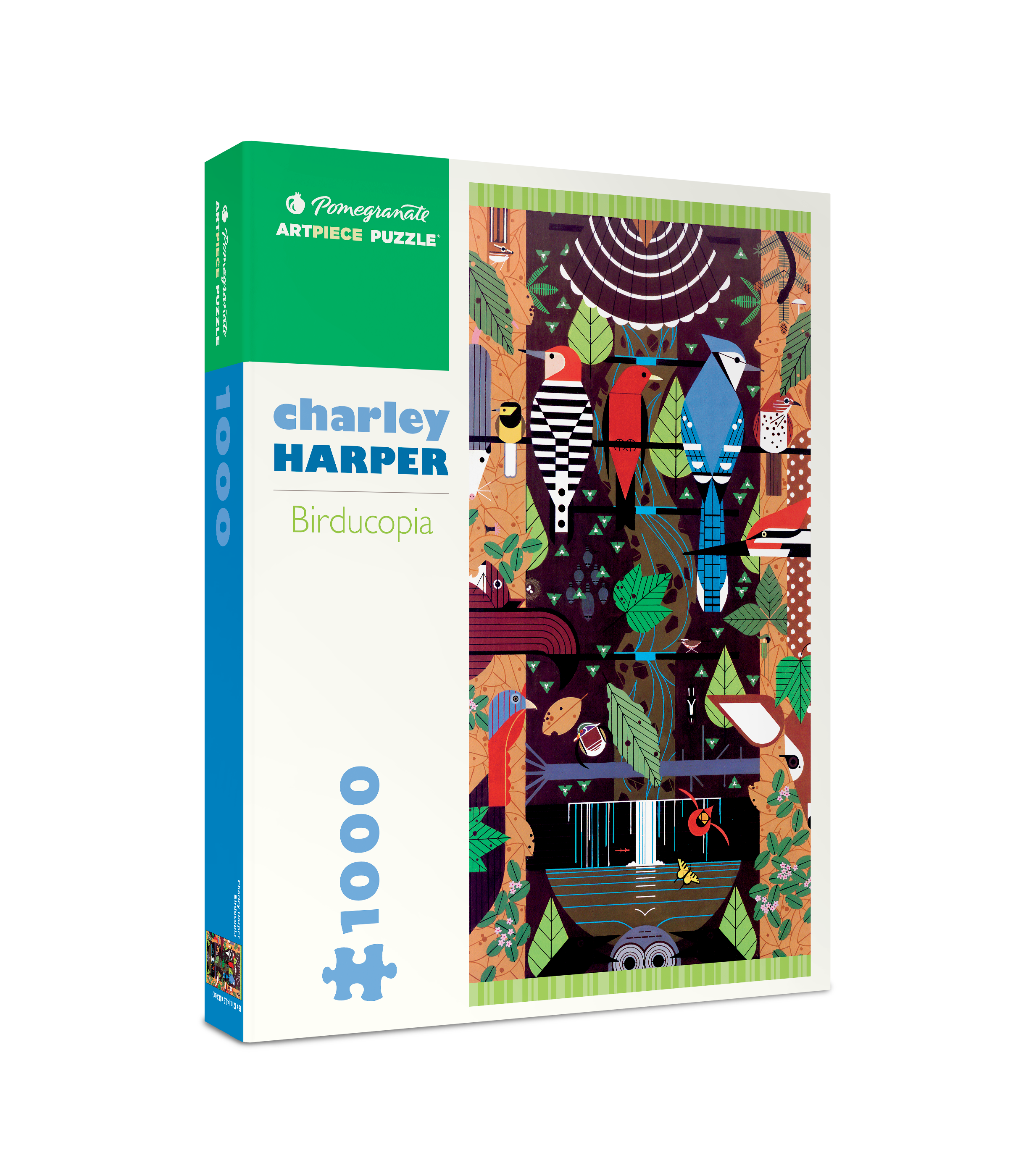 Charley Harper: Birducopia 1000-piece Jigsaw Puzzle