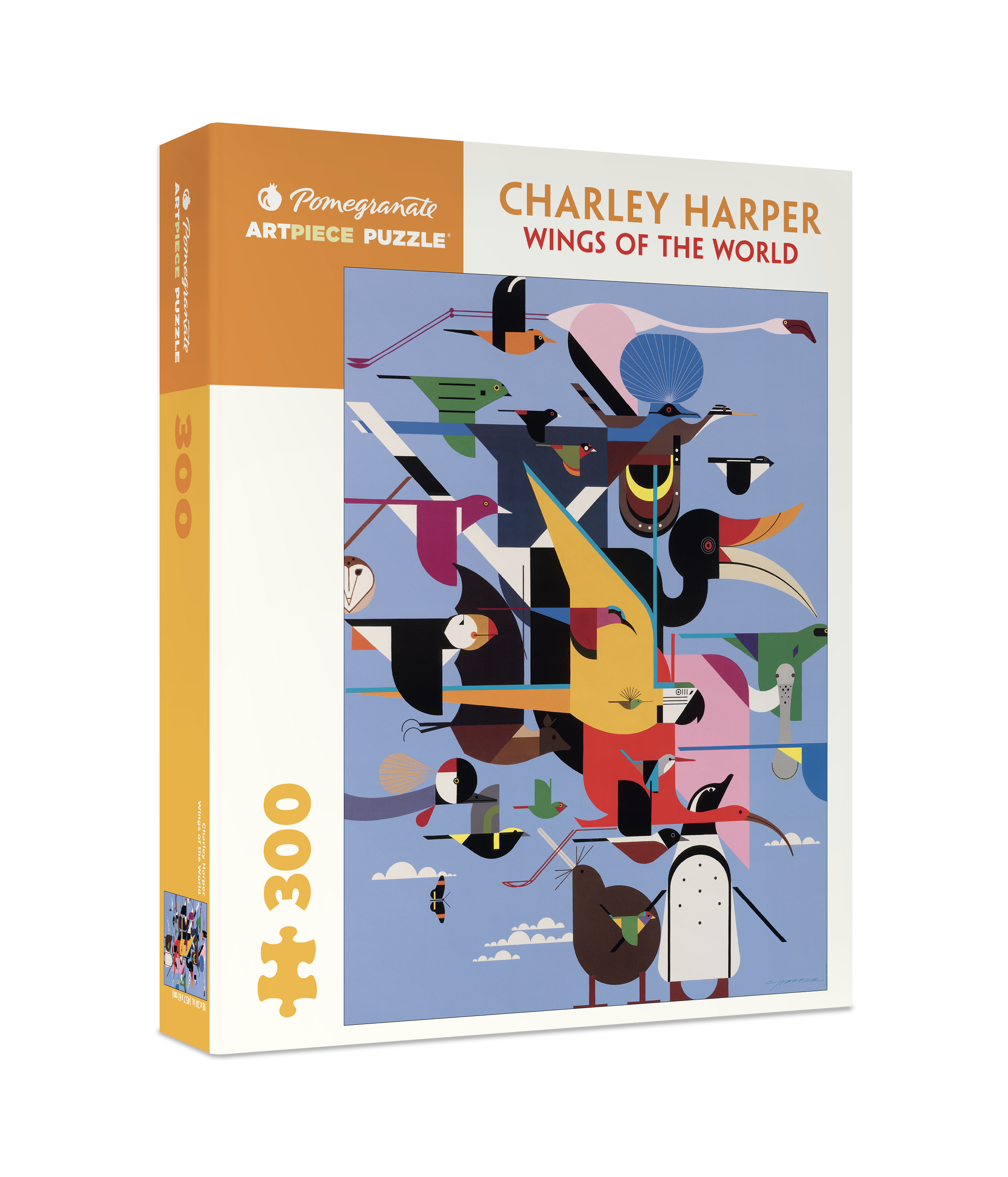 Charley Harper: Wings of the World 300-piece Jigsaw Puzzle