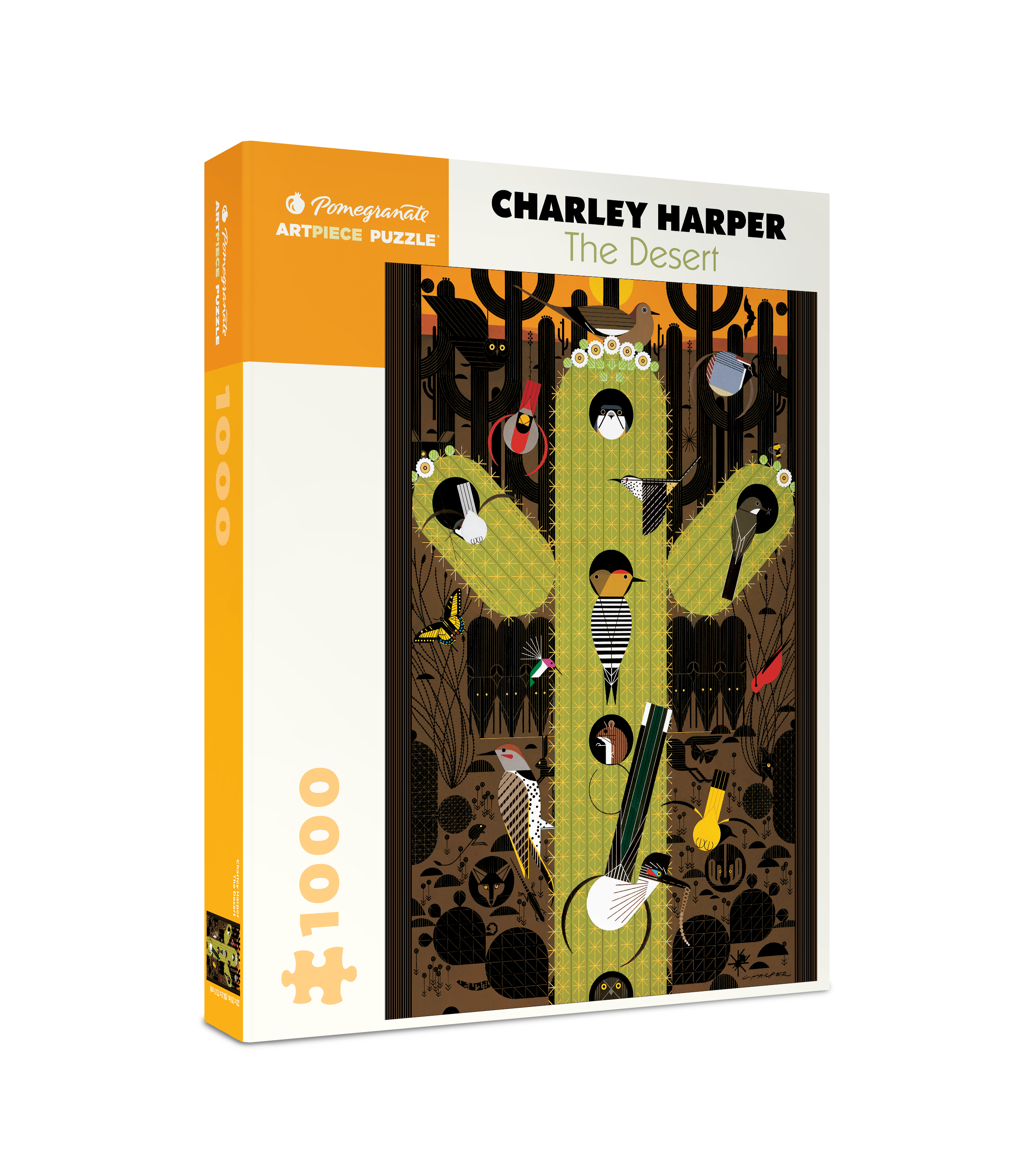 Charley Harper: The Desert 1000-Piece Jigsaw Puzzle