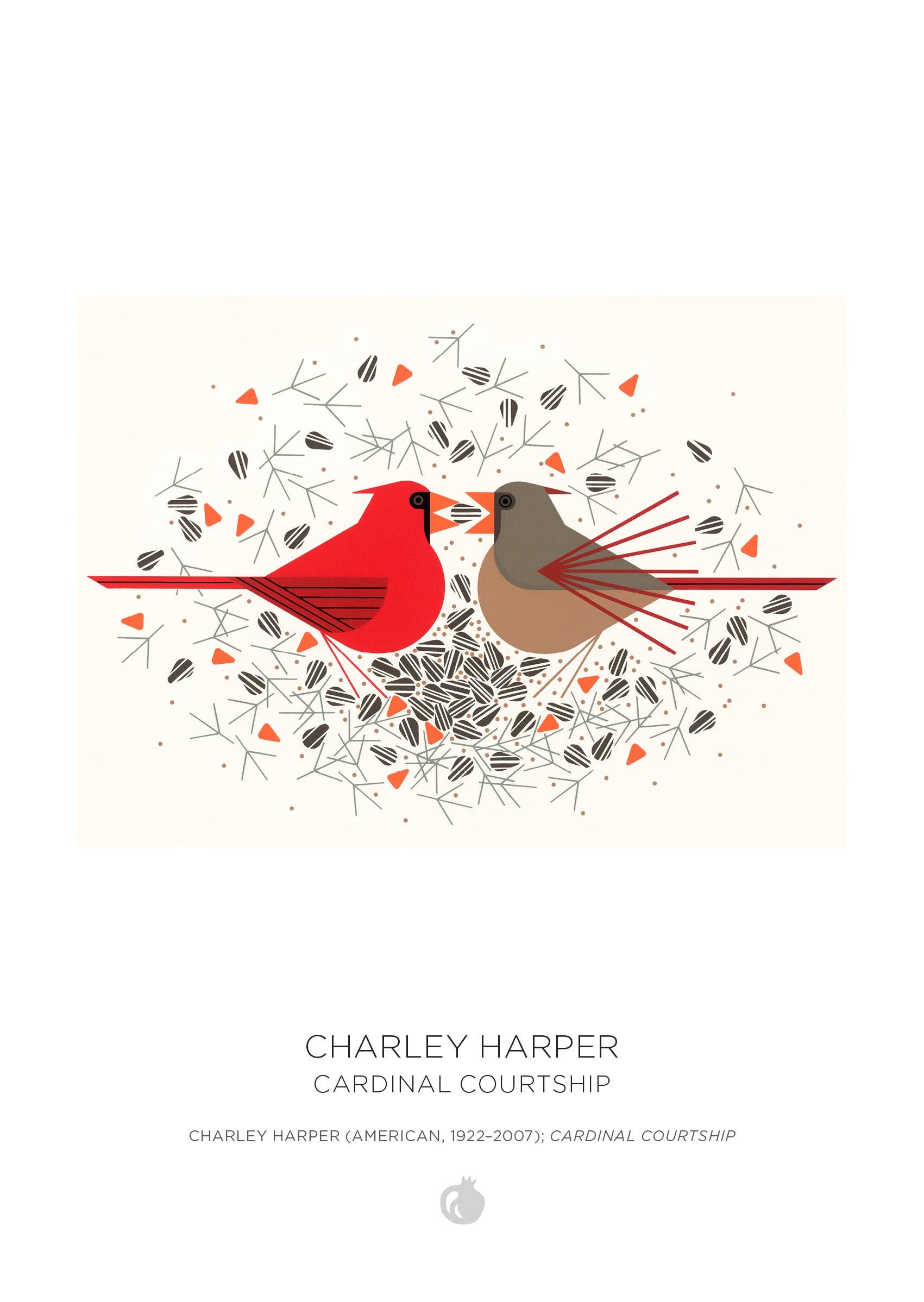 Charley Harper 120-Piece Double-Sided Jigsaw Puzzle Set