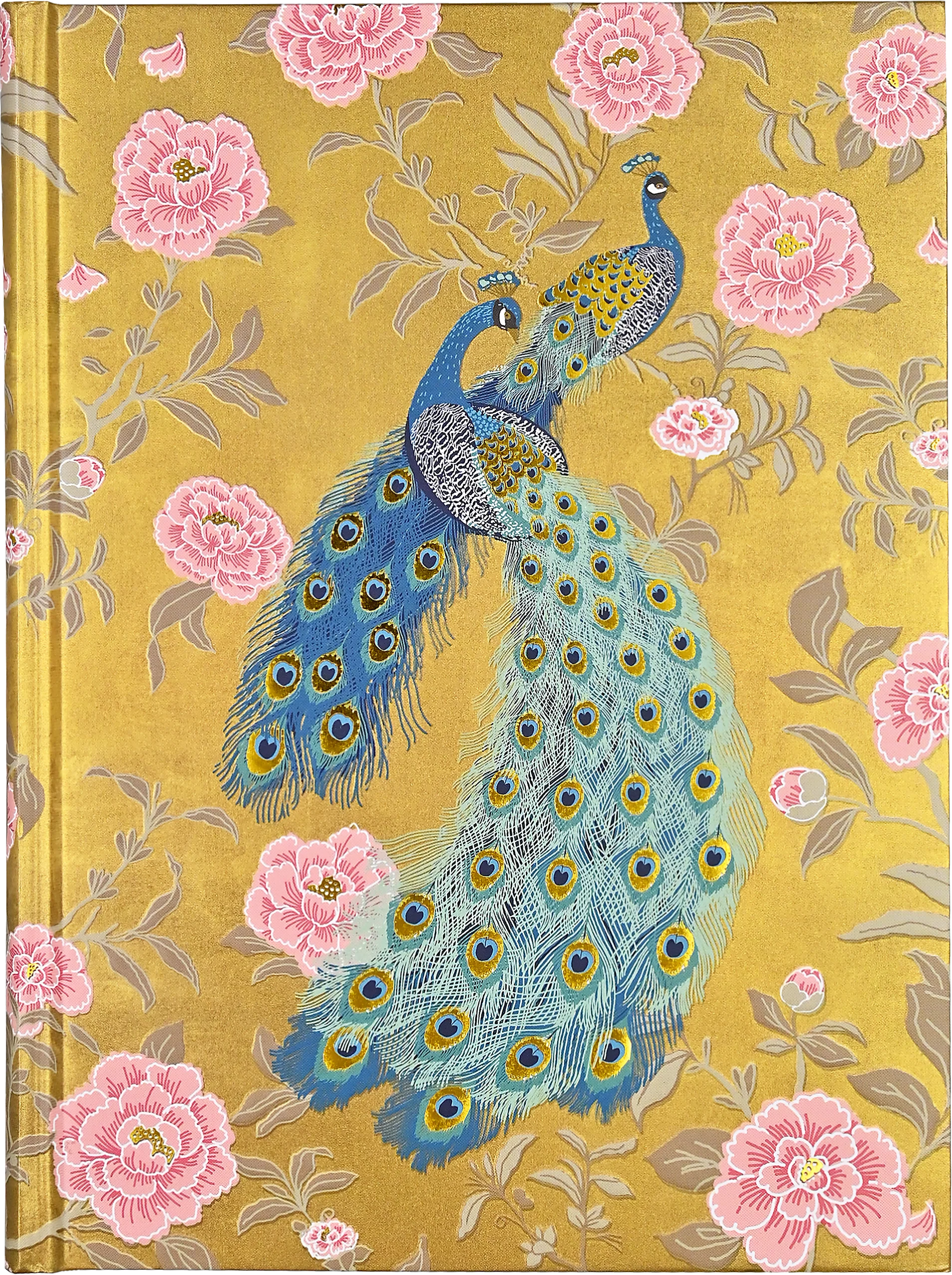 Victorian Peacock Gilded Journal