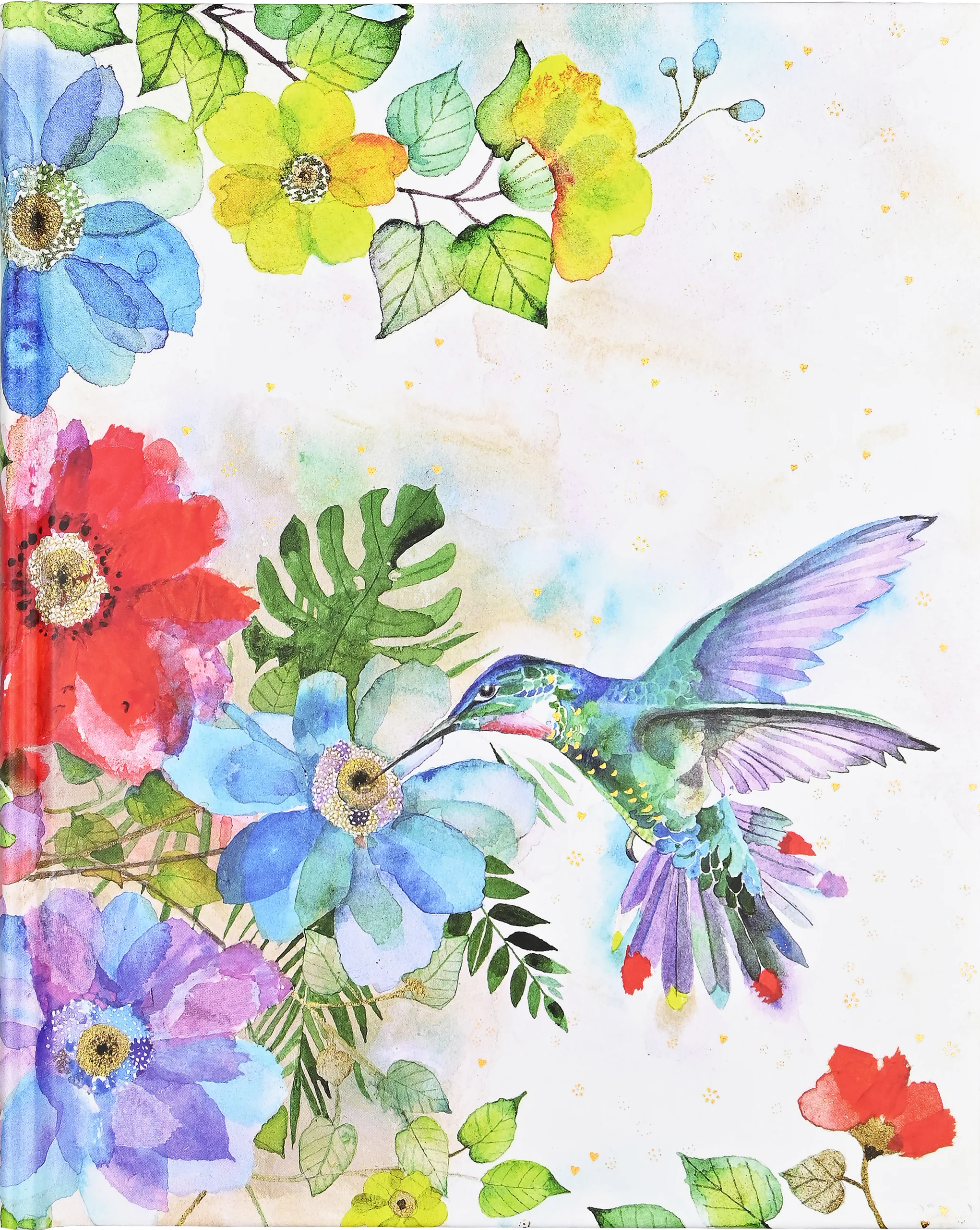 Hummingbird Garden Large Journal