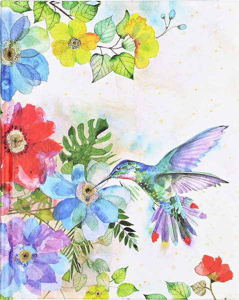 Hummingbird Garden Large Journal