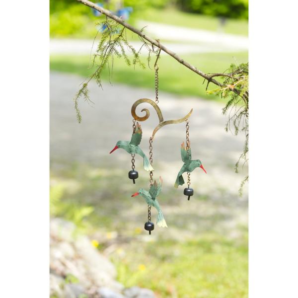 Hummingbird Wind Chime Multicolor