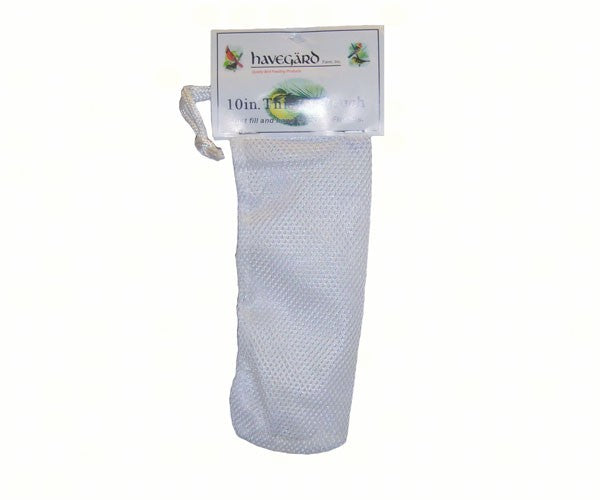 White 10" Thistle Sock