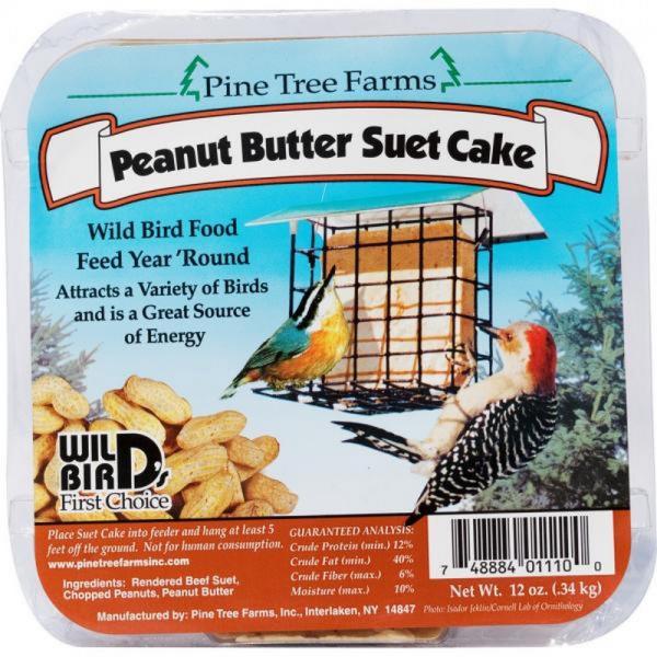 Peanut Butter Suet Cake
