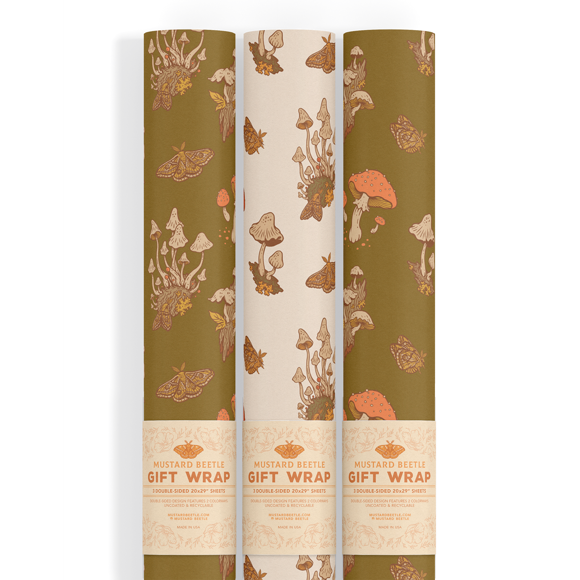 Wrapping Paper: Mushrooms