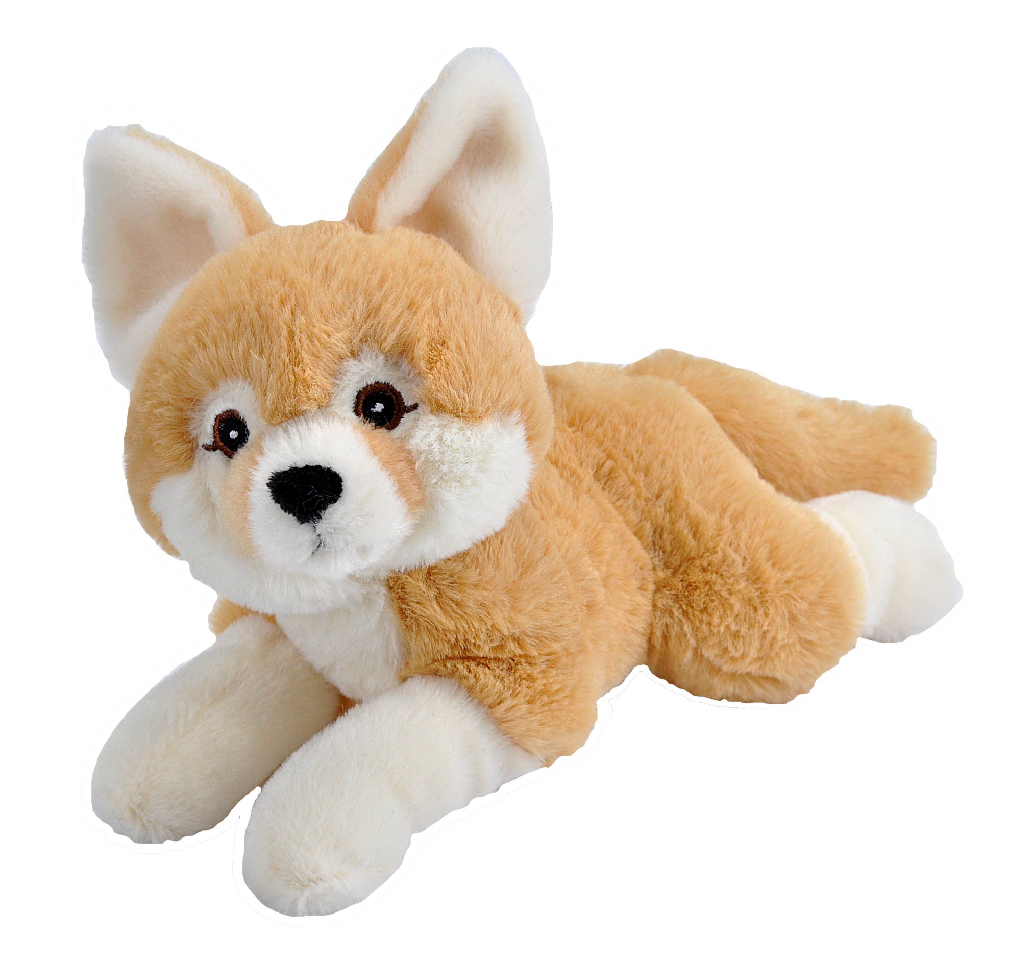 Ecokins-Mini Fennec Fox Stuffed Animal 8"
