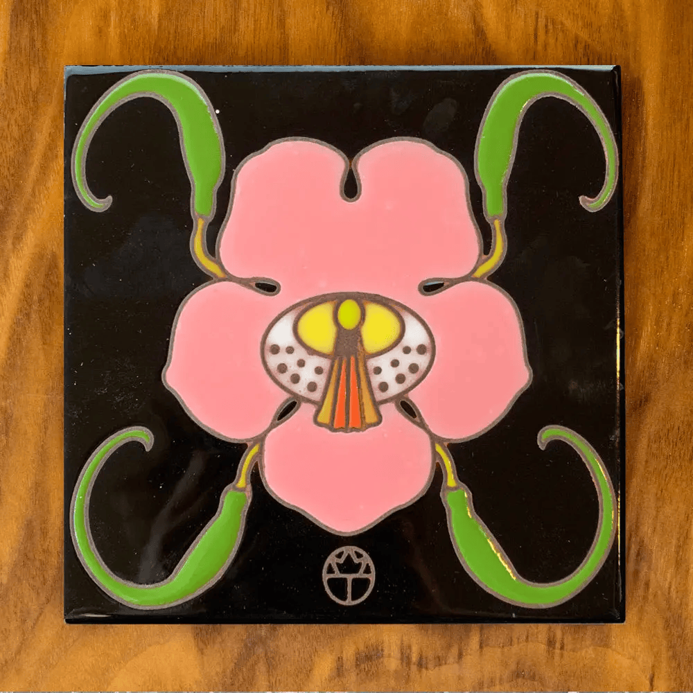 Wil Taylor Devil's Claw Glazed Trivet by Carly Quinn