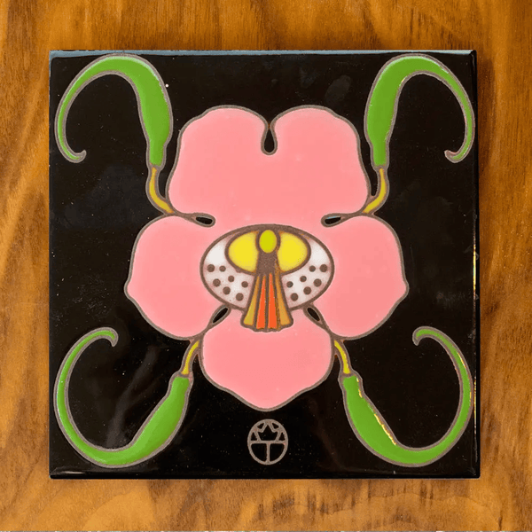 Wil Taylor Devil's Claw Glazed Trivet by Carly Quinn
