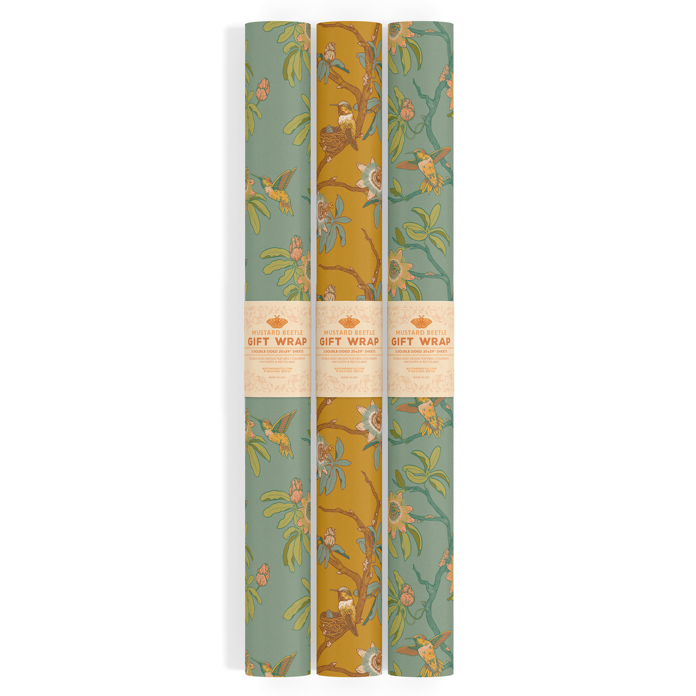 Wrapping Paper: Hummingbirds