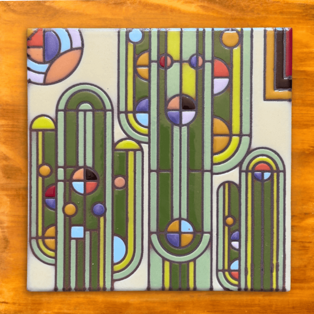 Saguaro Forms | Frank Lloyd Wright© 6x6 Tile