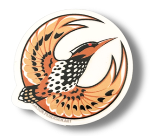 "Phoenix" Cactus Wren Sticker